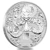 2024 1 oz Silver Lunar Dragon with Dragon Privy BU Perth Mint