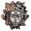 2024 Barbados 3 oz Silver Medusa Antiqued Coin