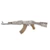 2024 Chad 2 oz Silver Assault Rifle Gilded Shaped Coin .999 Fine