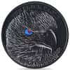 2024 Chad 2 oz Silver Black Eagle High Relief Coin .999 Fine