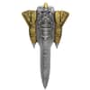 2024 Chad 2 oz Silver Fighter Jet Gilded Shaped Coin .999 Fine