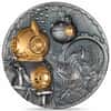 2024 Cook Islands 1 Kilo Silver Steampunk Nautilus Coin