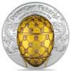 2024 Mongolia 2 oz Silver Faberge Imperial Coronation Egg Coin