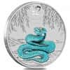 2025 1/4 oz Colorized Silver Lunar Snake Coin Sydney ANDA Expo
