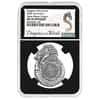 2025 1 oz Fiji Dragons of the World Aztec-Mayan Dragon Antiqued Silver Coin NGC MS 70