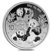 Sheet of 30 - 2025 30 Gram Chinese Silver Panda 10 Yuan BU