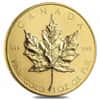 Roll of 10 - 1 oz Canadian Gold Maple Leaf $50 Coin (Random Year)