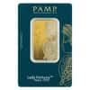1 oz Gold Bar PAMP Suisse Lady Fortuna 45th Ann (In Assay)