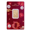 2025 5 Gram PAMP Suisse Good Luck Koi Fish Gold Bar .9999 Fine (in Assay)