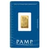 NOT VERISCAN - 2.5 gram Gold Bar PAMP Suisse Lady Fortuna .9999 Fine (In Assay)