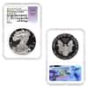 2017-W 1 oz Proof Silver Eagle 3-Coin Set NGC PF 70 Jones Sign