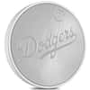 2024 New Zealand 1 oz LA Dodgers Baseball Silver Round .999 Fine