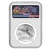 2019 1 oz $100 Platinum American Eagle NGC MS 69 Mint Error (Obv Struck Thru) 