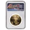 1996 W 1 oz $50 Proof Gold American Eagle NGC PF 68 UCAM Mint Error (Rev Struck Thru)