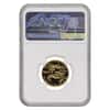 1992 P 1/4 oz $10 Proof Gold American Eagle NGC PF 69 UCAM Mint Error (Obv Struck Thru)