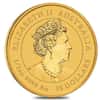 2020 1/2 oz Gold Lunar Year of The Mouse / Rat BU Australia Perth Mint In Cap