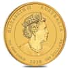 2020 2 oz Gold Lunar Year of The Mouse / Rat BU Australia Perth Mint In Cap