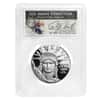 2002 W 1 oz $100 Platinum American Eagle Proof Coin PCGS PF 69 UCAM (Philip Diehl Sign Label)