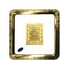 3 gram Gold Chinese 5 Candarins Dragon Stamp .9999 Fine (w/Box & COA)