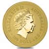 2003 1 oz Gold Lunar Year of The Goat BU Australia Perth Mint (Series I)