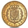 Italian States Sardinia Gold 80 Lire Charles Felix AGW 0.7465 oz Avg Circ (Random Year, 1824-1831)