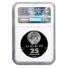1988 1 oz Russia Palladium Christianity Millennium 25 Roubles NGC PF 69 UCAM