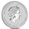 2013 5 oz Silver Lunar Year of The Snake BU Australian Perth Mint In Cap