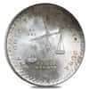 1978-1980 1 oz Silver Mexican Peso Balancing Scale Avg Circ (Random)
