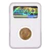1996 W $5 Olympics Flag Bearer Commemorative Gold Coin NGC MS 70