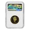 2001 1/4 oz Canadian Gold Library of Parliament $100 Coin NGC PF 70