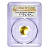 2014 W $5 Gold National Baseball Hall of Fame Coin PCGS MS 69 First Strike (Cassie McFarland Sign)
