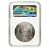 1878 Morgan Silver Dollar 7 Tailfeathers Rev of 78 NGC MS 62+
