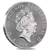 2020 Great Britain 10 oz Silver Queen's Beasts Yale of Beaufort Coin .9999 Fine BU In Cap