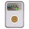 1908 (M41) Japanese 10 Yen Meiji Era Gold Coin NGC AU Details