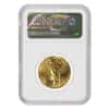 1998 1/2 oz $25 Gold American Eagle NGC MS 69 Mint Error (Rev Struck Thru)