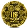 1999 France 1 oz Proof Gold 655,957 Francs Euro Conversion Coin