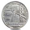 1936-S San Francisco-Oakland Bay Bridge Half Dollar 90% Silver Commem Avg Circ
