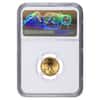 2000 1/10 oz $5 Gold American Eagle NGC MS 69 Mint Error (Rev Struck Thru)