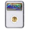 2018 1/10 oz $5 Gold American Eagle NGC MS 69 Mint Error (Rev Struck Thru)