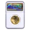 2007 W 1/2 oz $25 Burnished Gold American Eagle NGC MS 69 Mint Error (Rev Struck Thru) 