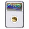 1993 P 1/10 oz $5 Proof Gold American Eagle NGC PF 69 UCAM Mint Error (Rev Struck Thru)
