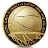 2020 W $5 Gold Basketball Hall of Fame Proof Coin (w/Box & COA)
