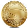 2020 W $5 Gold Basketball Hall of Fame Coin BU (w/Box & COA)