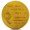 1968 Mexico Lions Club Olympic Gold Medal AGW 1.2057 oz (Scruffy)