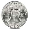 $10 Face Value 1954-S Franklin Half Dollars 90% Silver 20-Coin Roll (BU)
