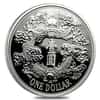 2018 1 oz Silver Chinese Tientsin Dragon Dollar Proof Coin (Restrike)