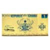 2020 Republic of Ghana 1/1000 oz 24K Gold 1 Cedi Aurum Note
