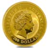 2 oz Australian Gold Kangaroo / Nugget Perth Mint Coin .9999 Fine BU (Random Year)