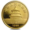 1988 1/20 oz Chinese Gold Panda 5 Yuan BU (Sealed)