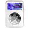 2017-W 1 oz Proof Silver American Eagle NGC PF 70 UCAM (Edmund C. Moy Signature)